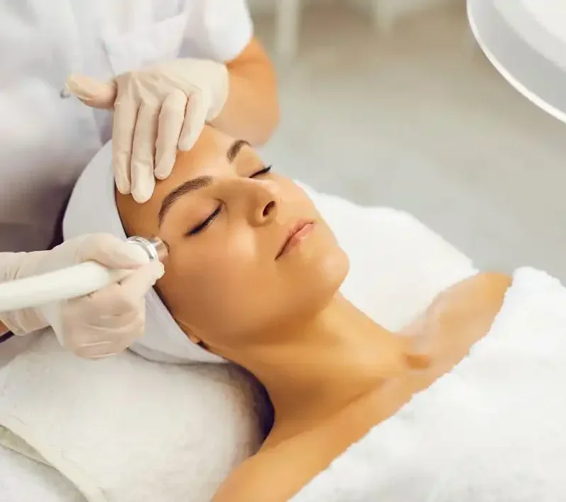 Tratamiento profesional de cuidado facial